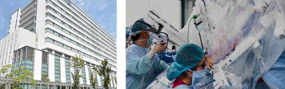 愛媛県立中央病院外観・内観画像